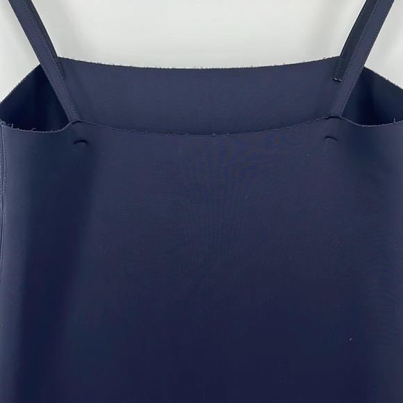 Helmut Lang Sheath Scuba Dress Navy Blue Size Small - Picture 8 of 12